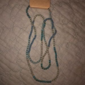 Long beaded necklace